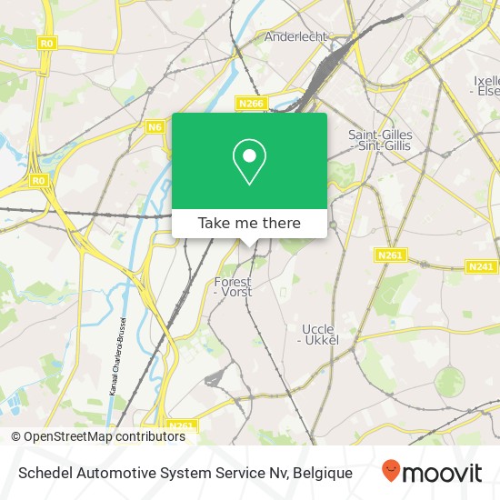 Schedel Automotive System Service Nv kaart