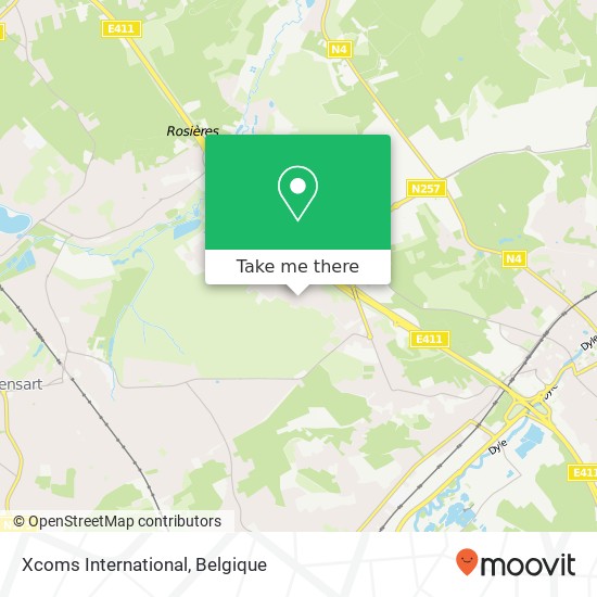 Xcoms International kaart