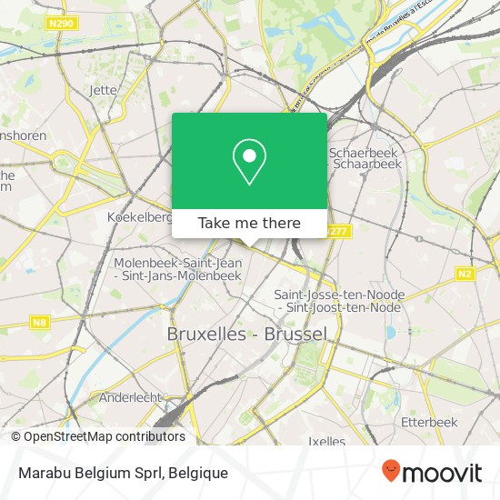 Marabu Belgium Sprl kaart