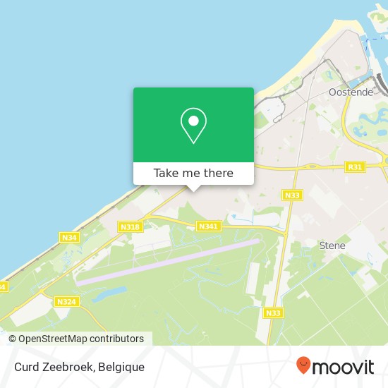 Curd Zeebroek kaart