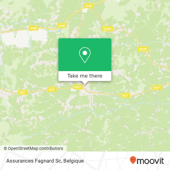 Assurances Fagnard Sc kaart