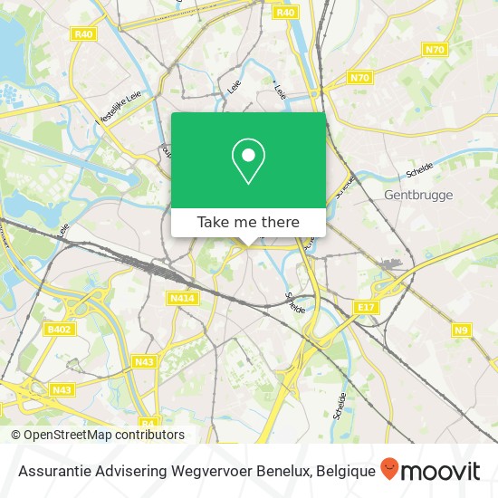 Assurantie Advisering Wegvervoer Benelux kaart
