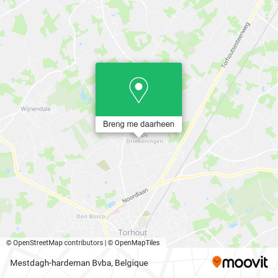 Mestdagh-hardeman Bvba kaart