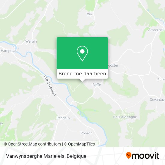 Vanwynsberghe Marie-els kaart