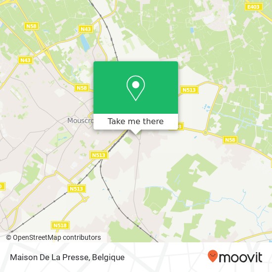 Maison De La Presse kaart