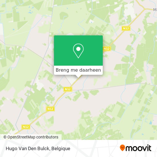 Hugo Van Den Bulck kaart