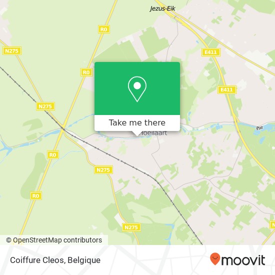 Coiffure Cleos kaart