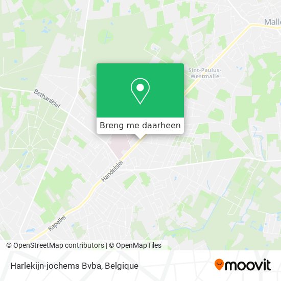 Harlekijn-jochems Bvba kaart
