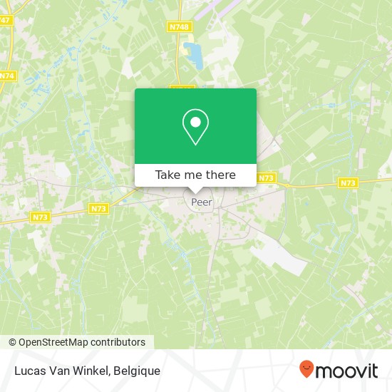 Lucas Van Winkel kaart
