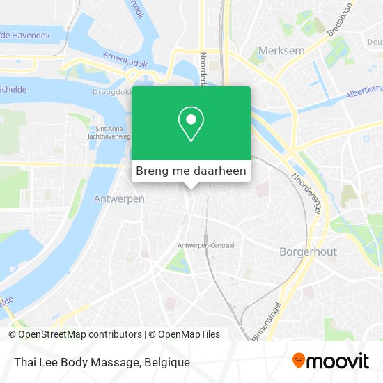 Thai Lee Body Massage kaart