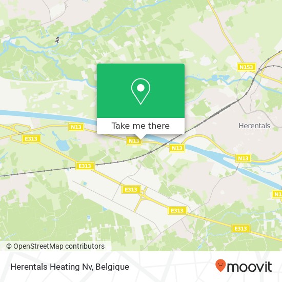 Herentals Heating Nv kaart