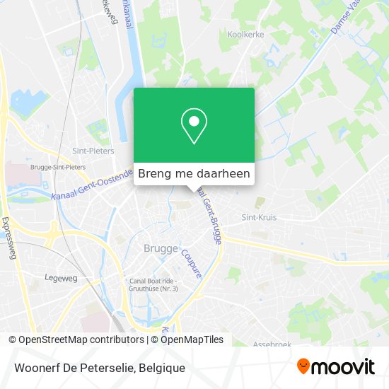 Woonerf De Peterselie kaart