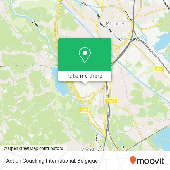 Action Coaching International kaart