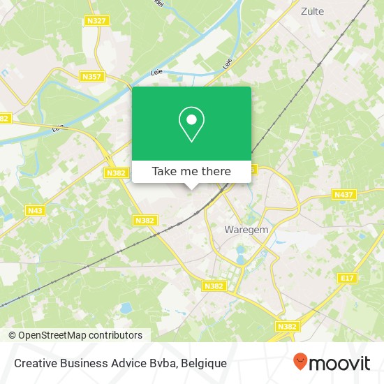 Creative Business Advice Bvba kaart