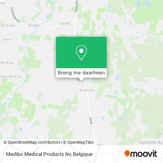 Medibo Medical Products Nv kaart