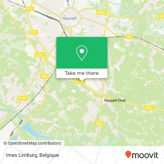 Imes Limburg kaart