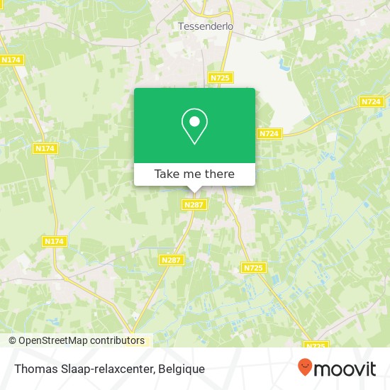 Thomas Slaap-relaxcenter kaart