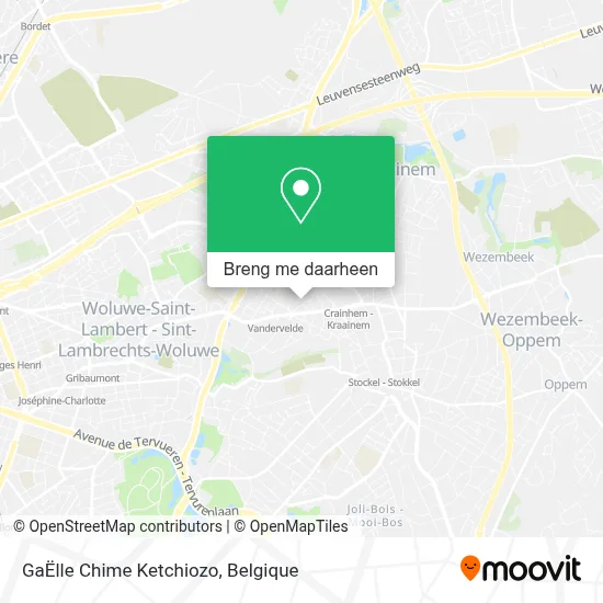 GaËlle Chime Ketchiozo kaart