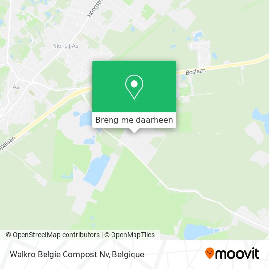 Walkro Belgie Compost Nv kaart