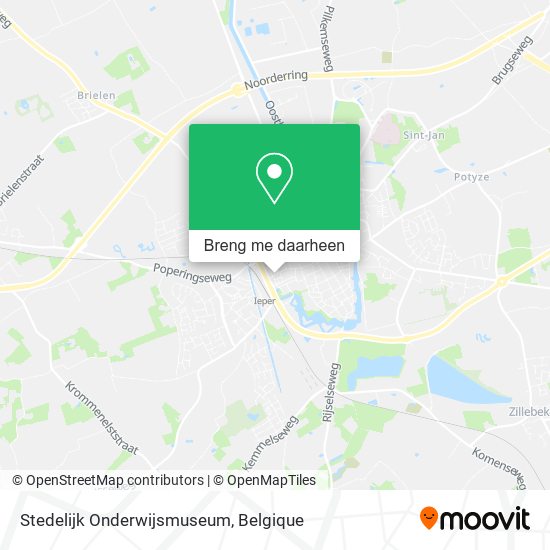 Stedelijk Onderwijsmuseum kaart