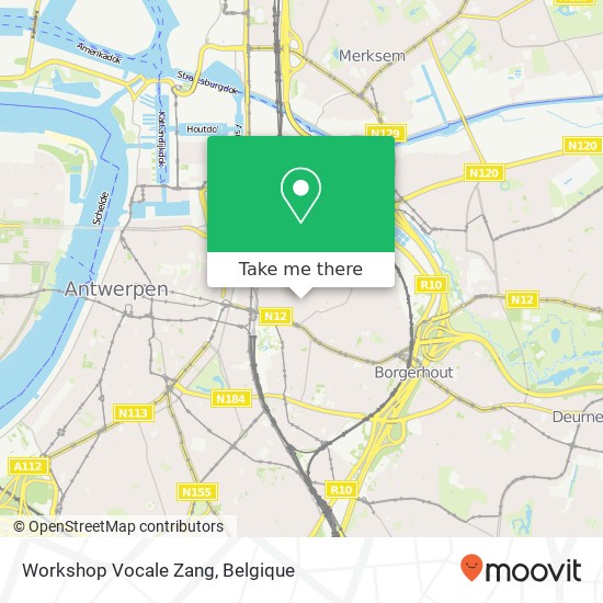 Workshop Vocale Zang kaart