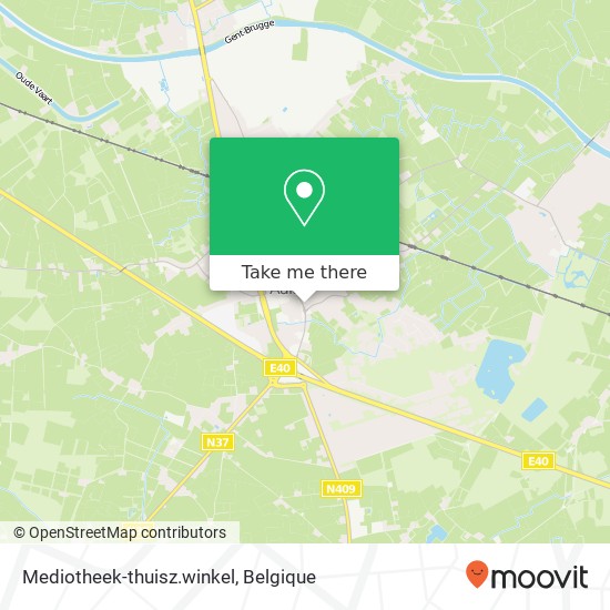 Mediotheek-thuisz.winkel kaart