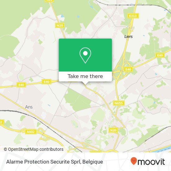 Alarme Protection Securite Sprl kaart