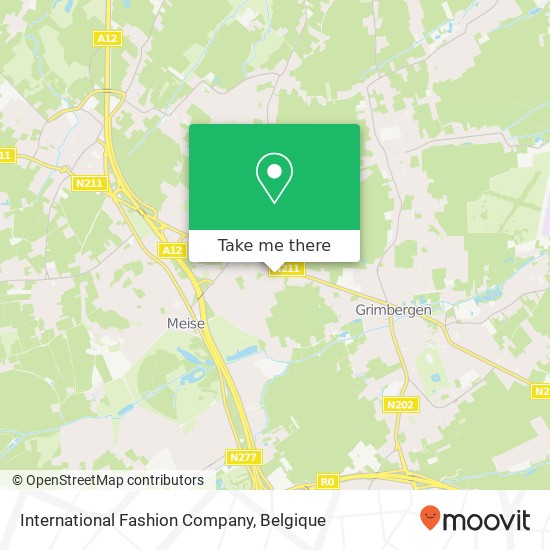 International Fashion Company kaart