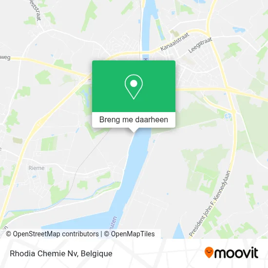 Rhodia Chemie Nv kaart