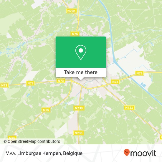 V.v.v. Limburgse Kempen kaart