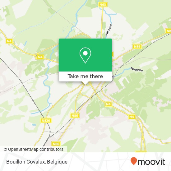 Bouillon Covalux kaart