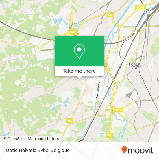 Optic Helvetia Bvba kaart