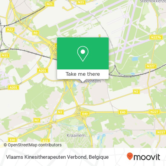 Vlaams Kinesitherapeuten Verbond kaart