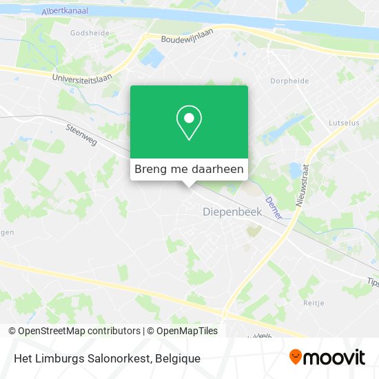 Het Limburgs Salonorkest kaart