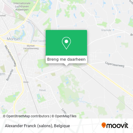 Alexander Franck (salons) kaart