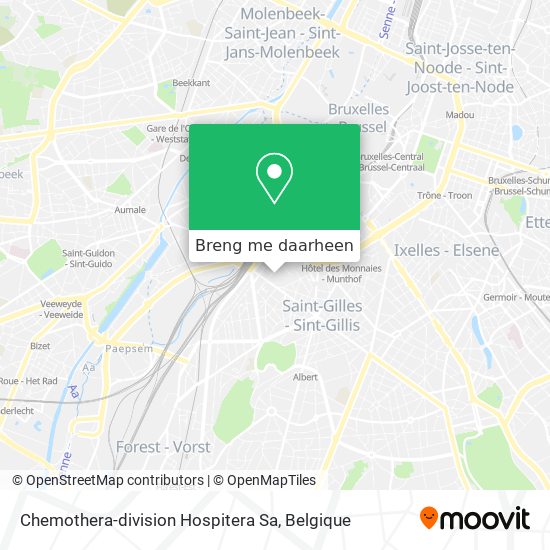 Chemothera-division Hospitera Sa kaart