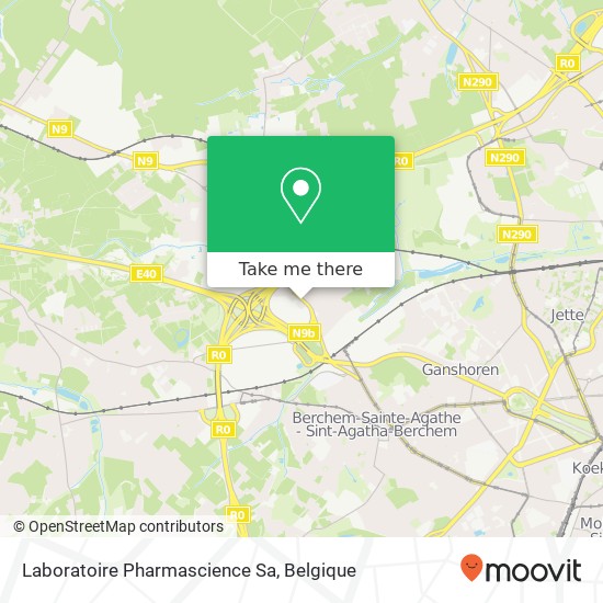 Laboratoire Pharmascience Sa kaart