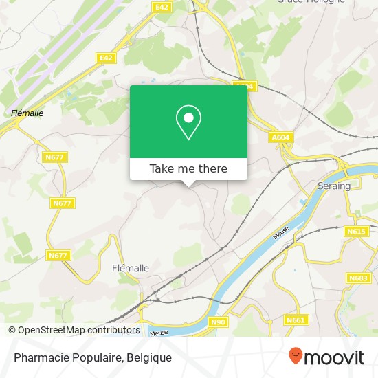 Pharmacie Populaire kaart