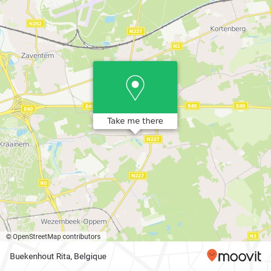 Buekenhout Rita kaart
