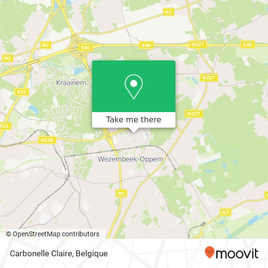Carbonelle Claire kaart