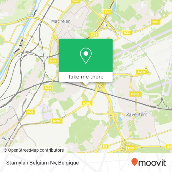 Stamylan Belgium Nv kaart