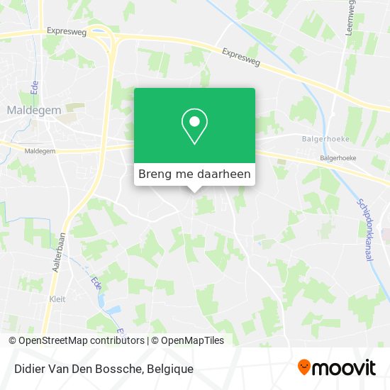 Didier Van Den Bossche kaart