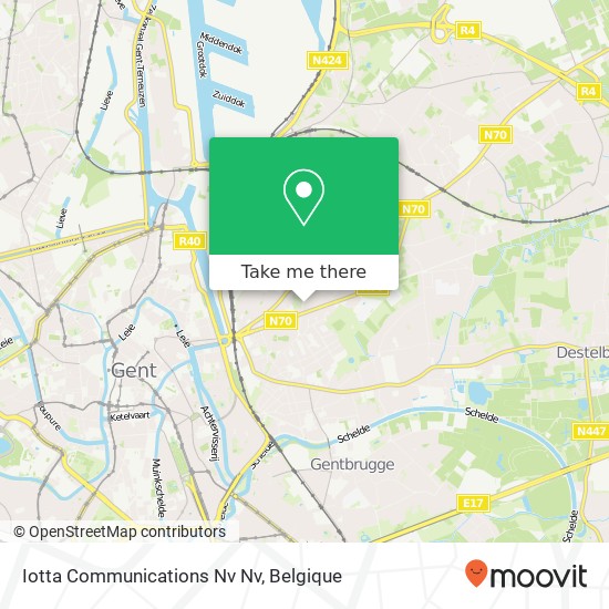 Iotta Communications Nv Nv kaart