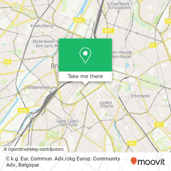 C.k.g. Eur. Commun. Adv. / ckg Europ. Community Adv. kaart