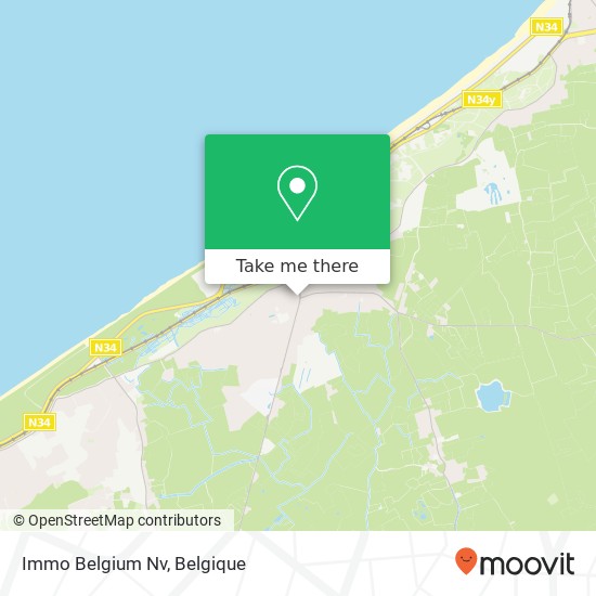 Immo Belgium Nv kaart