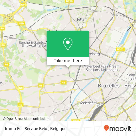 Immo Full Service Bvba kaart