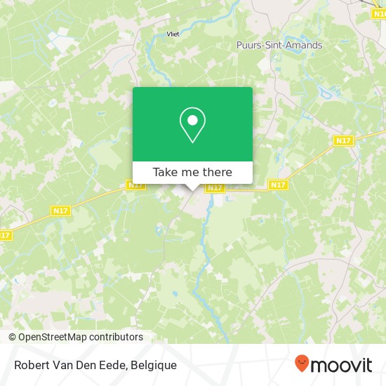 Robert Van Den Eede kaart