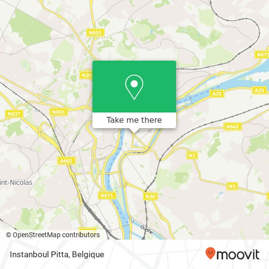 Instanboul Pitta kaart