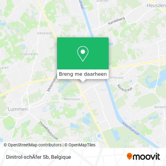 Dinitrol-schÄfer Sb kaart