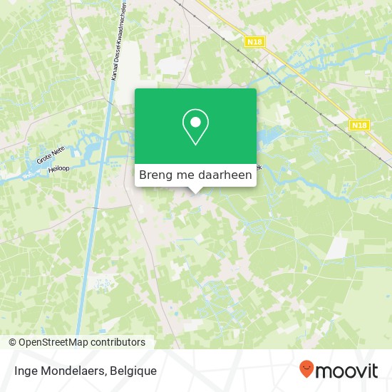 Inge Mondelaers kaart